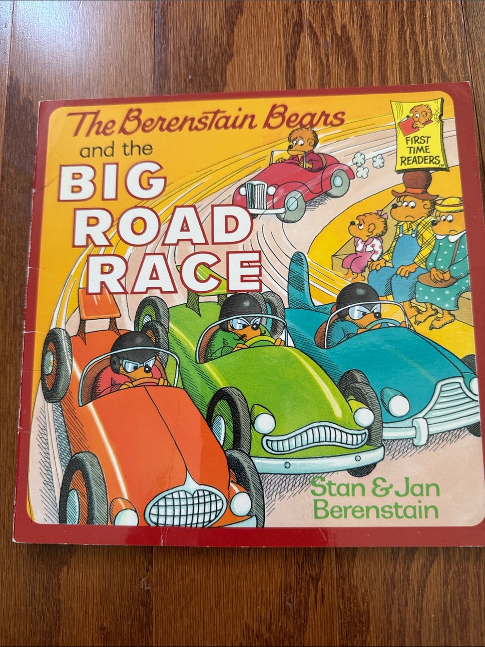 Vintage 1987 Berenstain Bears and the Big Road Race First Time Readers